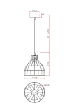Подвесной светильник Freya FR5335PL-01B 250_100_Array